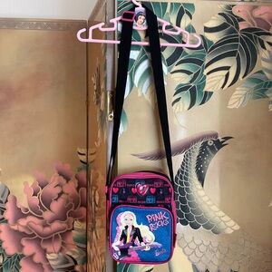 Vintage Barbie crossover purse music Pink Rocks bag satchel